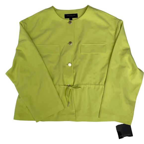 NWT Marc Jacobs Women's Cropped Lime Jacket - XL - Work - Office - Picture 4 of 7